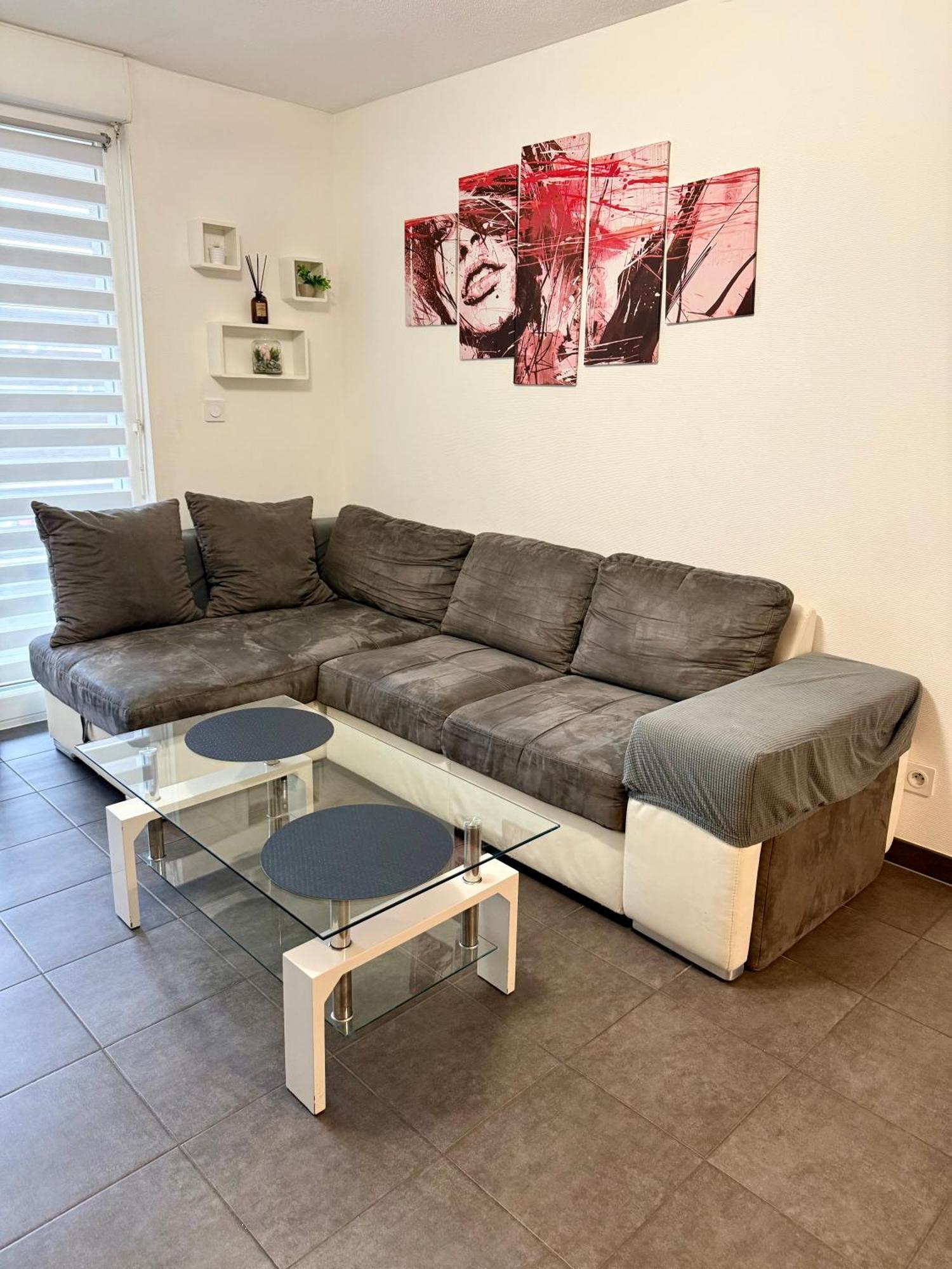 Le T2 Appartement Moderne Avec Terrasse Et Parking Straßburg Exterior foto